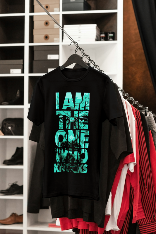 I Am The One Who Knocks - Iconic Graphic Unisex Oversized Standard T-Shirt