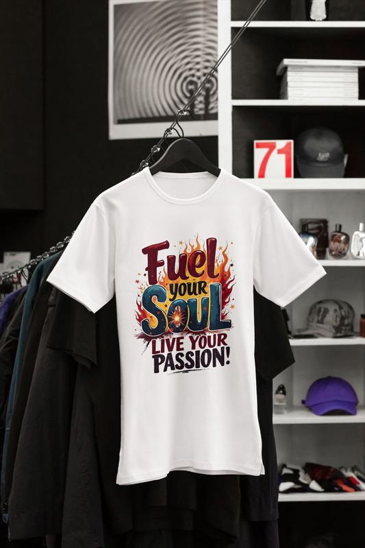 Fuel Your Soul – Passion Igniter Unisex Oversized Classic T-Shirt